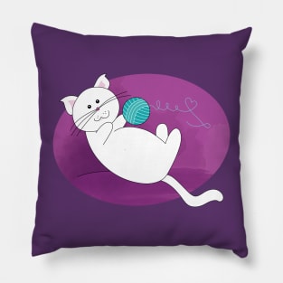 Schroeder the cat Pillow