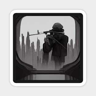 Sniper | Comics Style Magnet