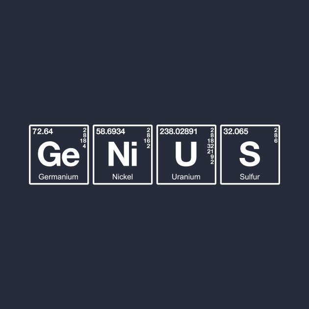 Elements Of a Genius by Rebus28