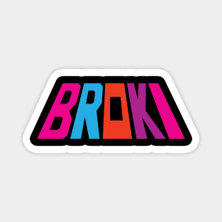 Broki Tee Magnet