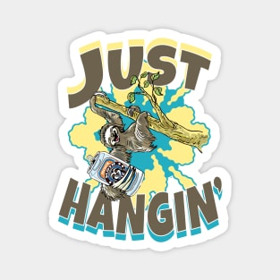 Just Hanging' Sloth Magnet