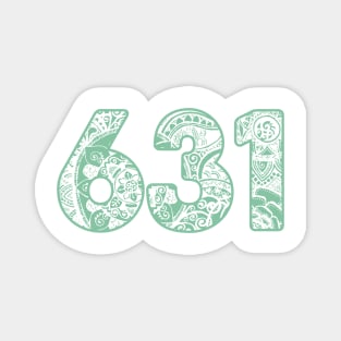 The 631 Area Code Magnet