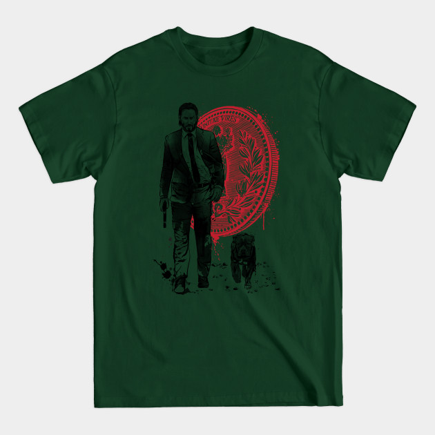 Lone Hitman and Cub - John Wick - T-Shirt