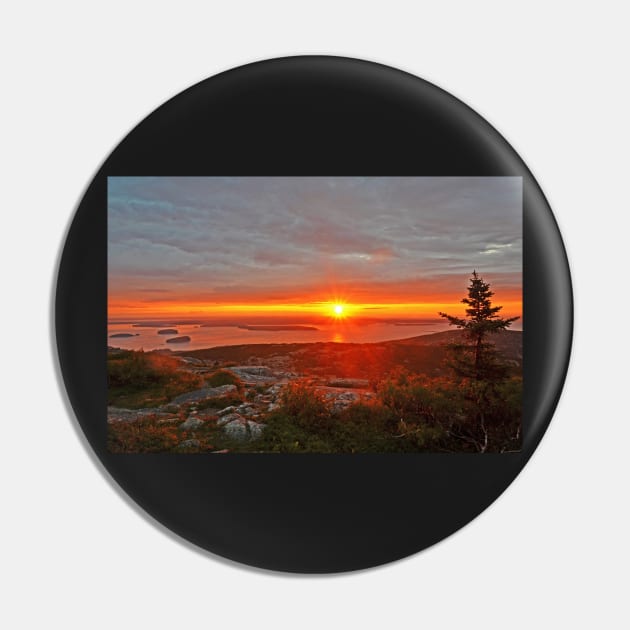 The sunrise from Cadillac Mountain in Acadia National Park Pin by WayneOxfordPh