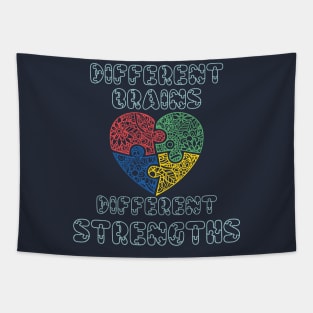 Different brains different strengths autism Tapestry