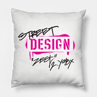 Street Design Graffiti Pillow