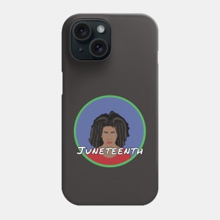 Black Girl Juneteenth Phone Case