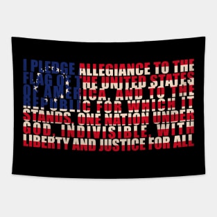 Pledge of Allegiance 1776 American Flag- Betsy Ross Tapestry