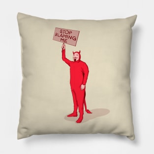 Satanic Scapegoat Pillow