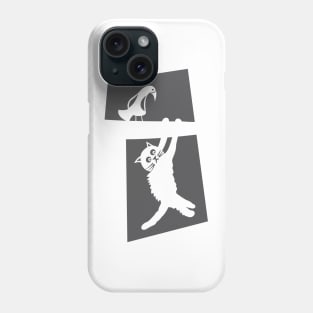 Kitten on a tree Phone Case