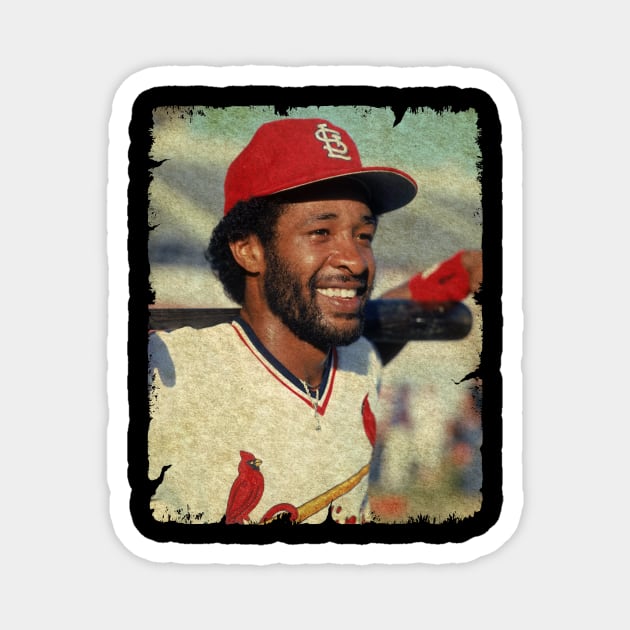 Ozzie Smith - Shortstop (13) Magnet by SOEKAMPTI