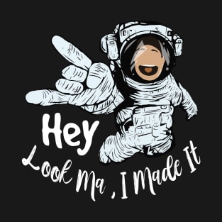 Funny Funk Space Astronaut T-Shirt