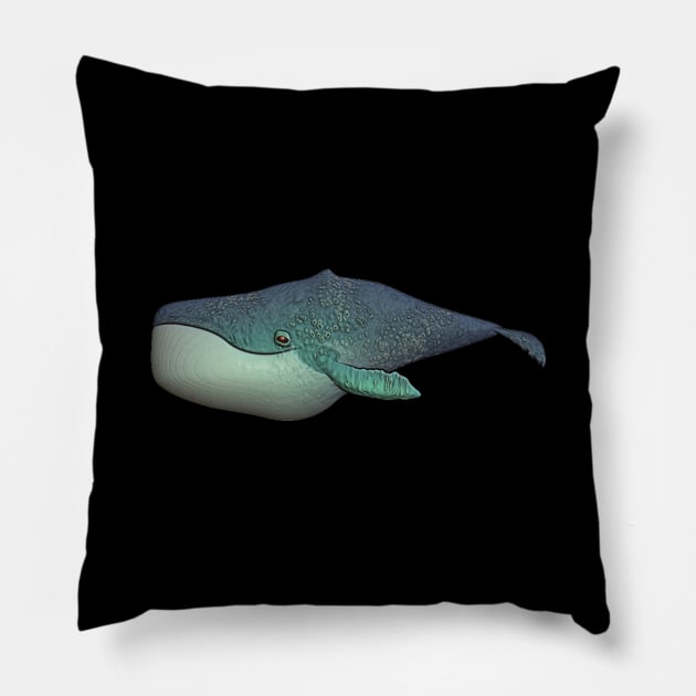 Whale Pillow by MichaelaGrove