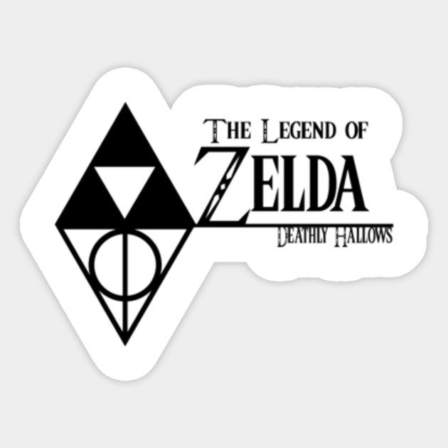 The Legend Of Zelda Triforce Logo Symbol Sticker Teepublic