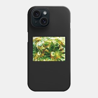 Swirling Flowers Phone Case