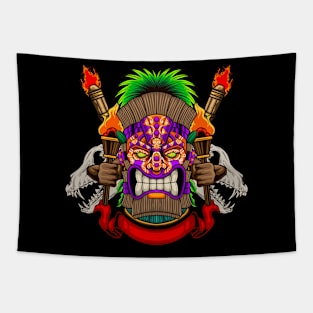 Tiki Mask 9.4 Tapestry