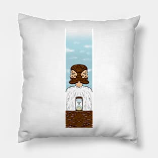 JANUS ANCIENT ROMAN GOD Pillow