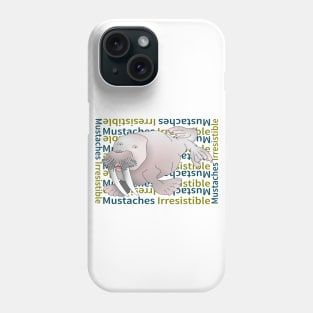 Cartoon Walrus Mustaches Irresistible Phone Case