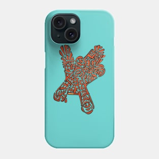 Abstract Bird Phone Case