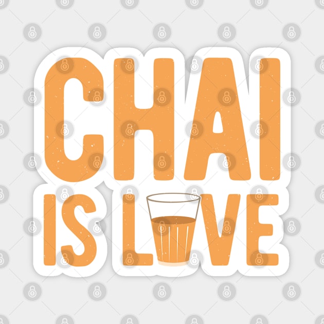 Funny Chai Magnet by TheVintageChaosCo.