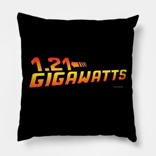 Back to the Future 1.21 gigawatts! Pillow