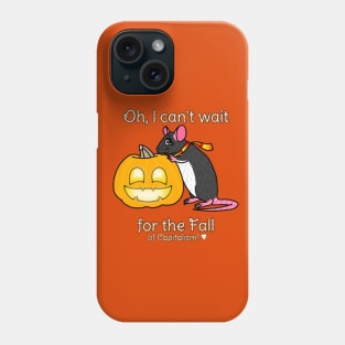 Can't Wait for the Fall (of Capitalism) (Full Color Version) Phone Case