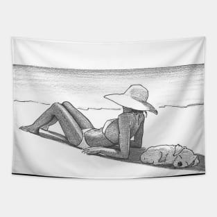 Beach Nap Tapestry