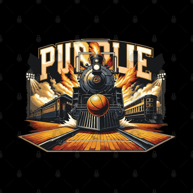 PURDUE Basketball Tribute - Basketball Purdure University Design Purdue Tribute - Basket Ball  Player by TributeDesigns