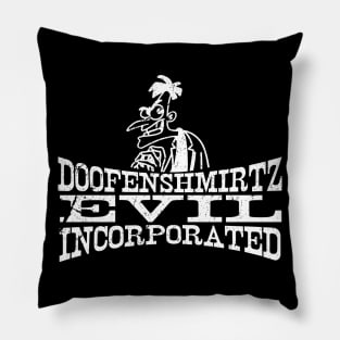 Doofenshmirtz - White Pillow