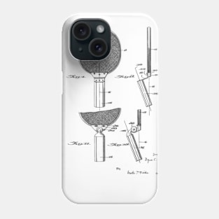 Table Tennis Vintage Patent Drawing Phone Case