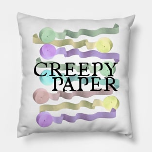 Vampires Love Creepy Paper Pillow