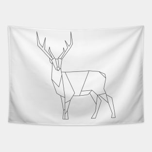 Deer line art Tapestry