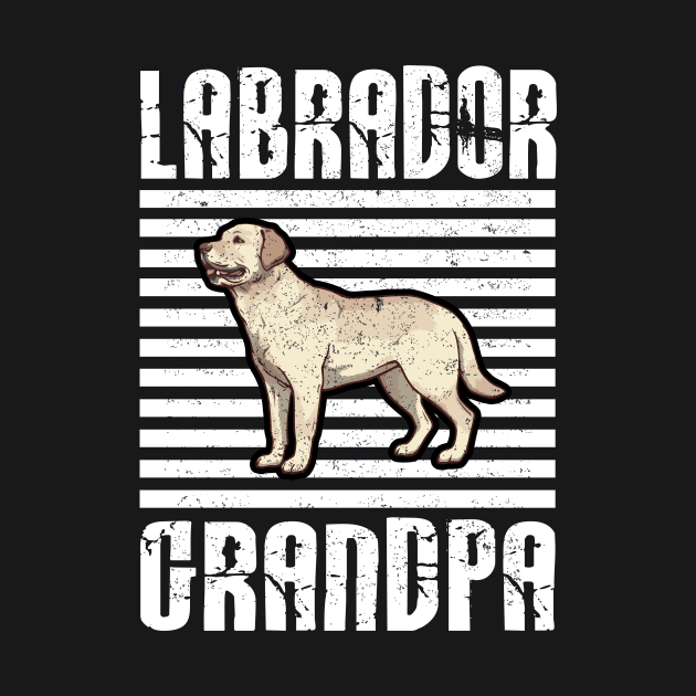 Labrador Grandpa Proud Dogs by aaltadel