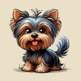 Cute Yorkshire terrier T-Shirt