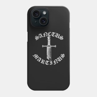 Saint Martin of Tours Broken Sword Gothic Pocket Phone Case