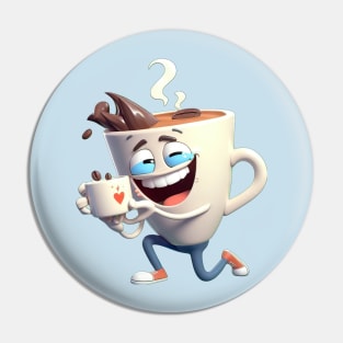 Coffee Proposes with Coffee Pin