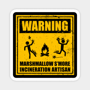 S'more Incineration Artisan Magnet