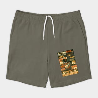 Sushi Festival Design Shorts
