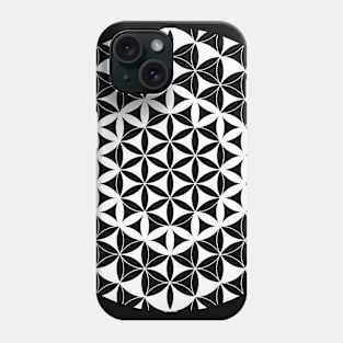 Flower of Life Hexagon Cube Mandala Phone Case