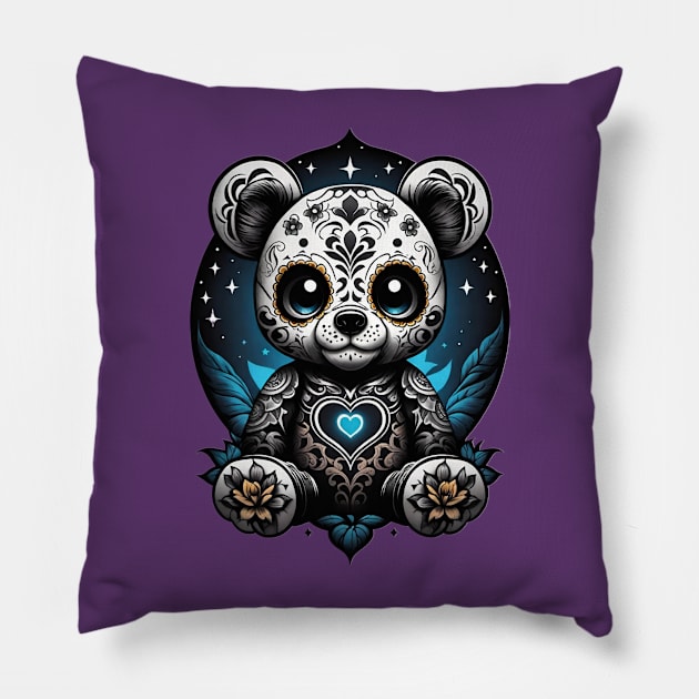 Sugar Charm Bear Pillow by Absinthe Society 