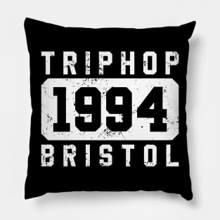 Trip Hop Music - Bristol 1994 Pillow