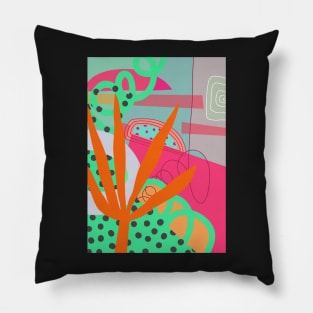 Beach Abstract Pillow