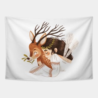 Deer Tapestry