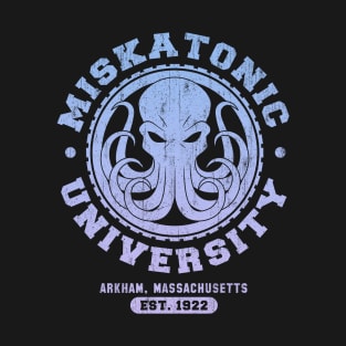 Miskatonic University / Watercolor Design Styles T-Shirt