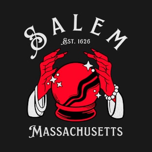 Salem Massachusetts Crystal Ball T-Shirt