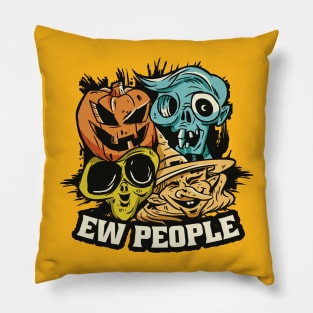 frog halloween Pillow