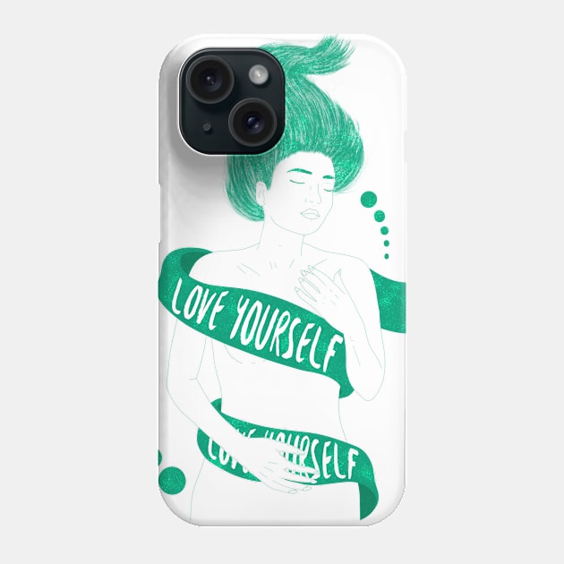 Love yourself Phone Case by SamuelC23