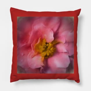 Artistic Begonia Pillow