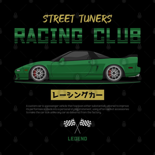 Midnight Racer Green NS X JDM by GoldenTuners