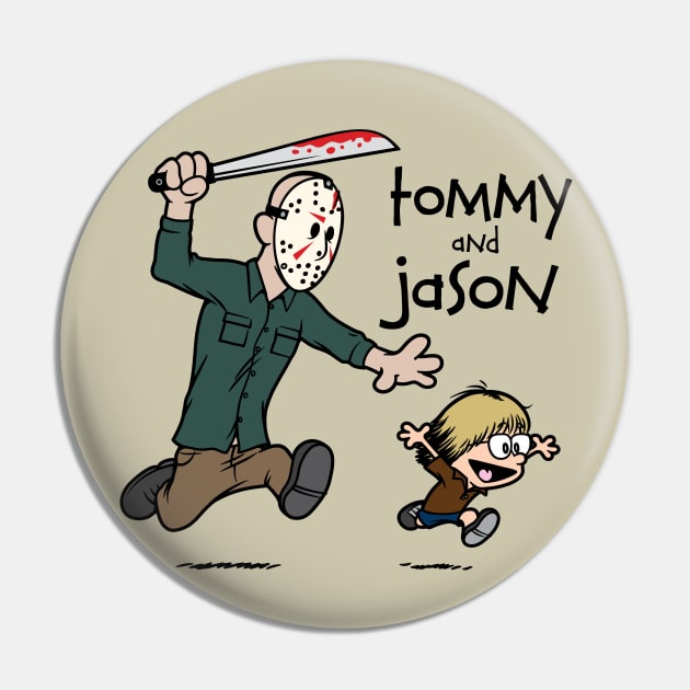 Tommy and Jason Pin by mikehandyart